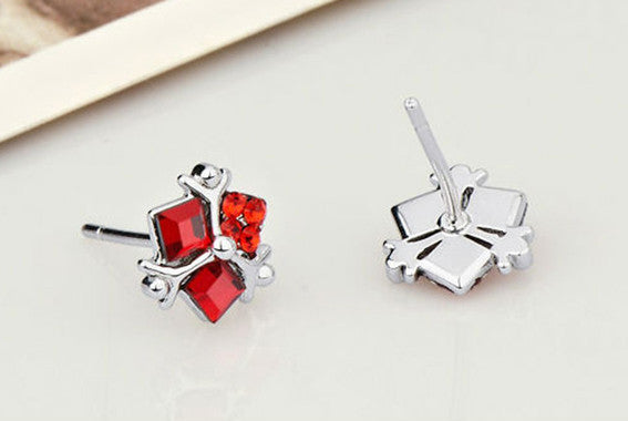 The ruby squares earring - CDE Jewelry Egypt