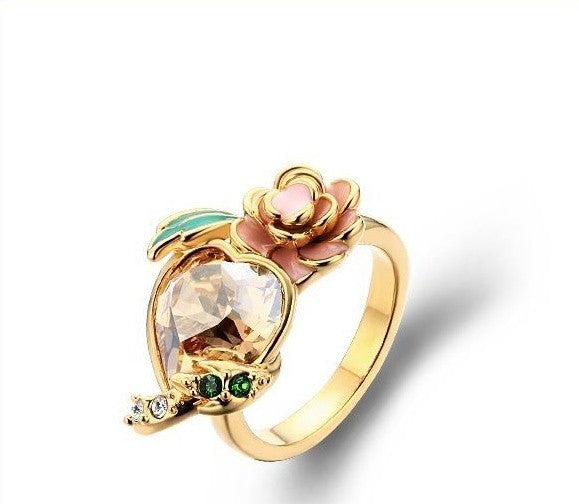 The golden eden garden ring - CDE Jewelry Egypt