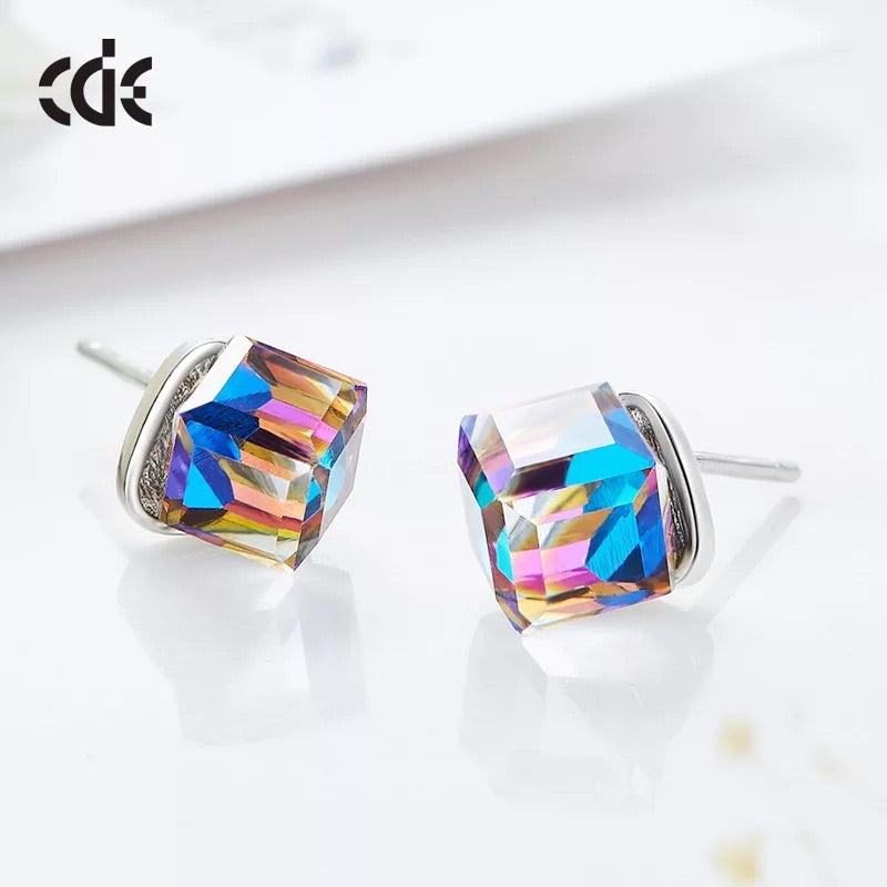 Sterling silver little amazing new sapphire earring - CDE Jewelry Egypt