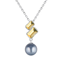 The unique grey pearl necklace - CDE Jewelry Egypt