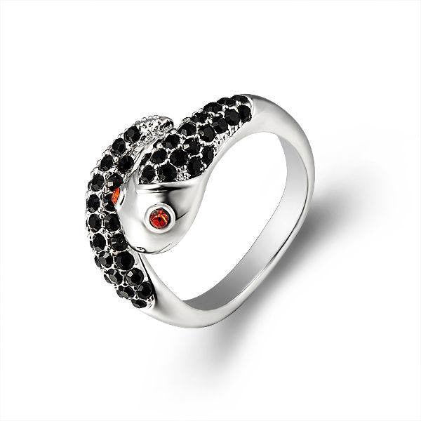The red eyed snake ring - CDE Jewelry Egypt