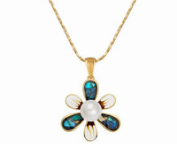 The cute pearly flower necklace - CDE Jewelry Egypt