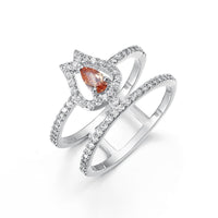 The trendy ruby spaced ring - CDE Jewelry Egypt
