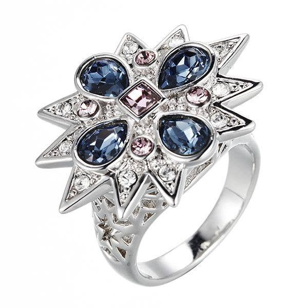 The surprise sapphire little crystals ring - CDE Jewelry Egypt