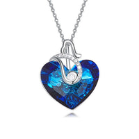 Love Heart Pendant Necklaces for Women Wedding Necklaces Birthday Christmas Gift - CDE Jewelry Egypt