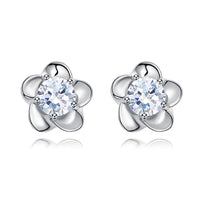 Sterling silver cute little flowers earring - CDE Jewelry Egypt