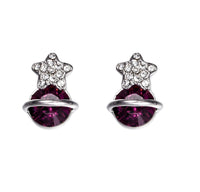 The cute little burgundy star earring - CDE Jewelry Egypt