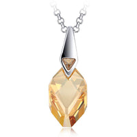 The simple citrine necklace - CDE Jewelry Egypt