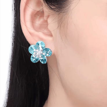 The Swarovski Crystal Florist Earring