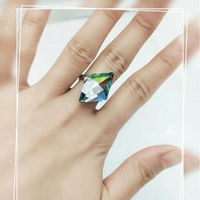 The Magical Swarovski Crystal Unique Ring