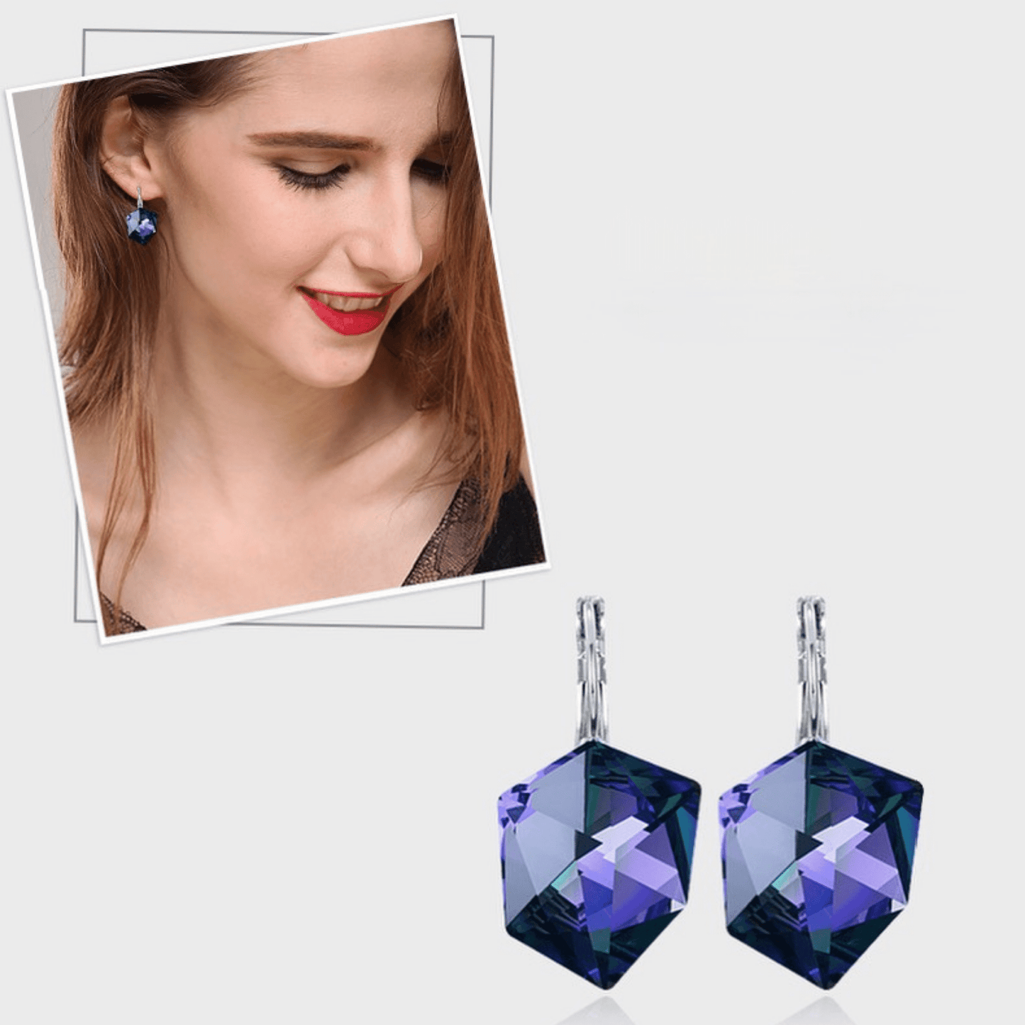 Swarovski Crystal Earrings luxury women's advanced design