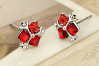 The ruby squares earring - CDE Jewelry Egypt