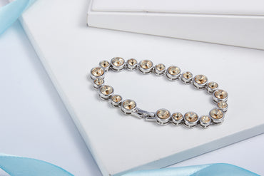The amazing citrine crystals bracelet - CDE Jewelry Egypt
