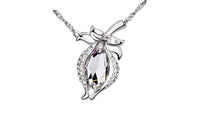 The stylish white crystal fruit necklace - CDE Jewelry Egypt