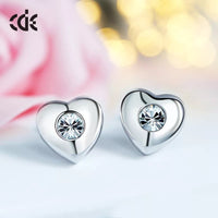 Sterling silver cute tiny hearts earring - CDE Jewelry Egypt