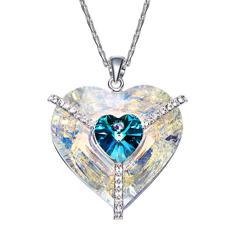 The heart in heart necklace - CDE Jewelry Egypt