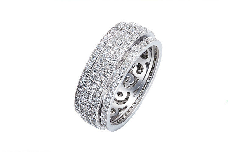 Sterling silver amazing rolling ring - CDE Jewelry Egypt