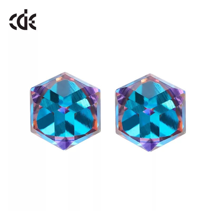 Sterling silver little amazing new sapphire earring - CDE Jewelry Egypt